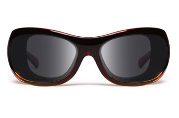 Image of 7Eye by Panoptix Womens AirShield Sedona Sunglasses, RX Ready, Light Tortoise Frame, SharpView Polarized Gray Lens, M-L 326053