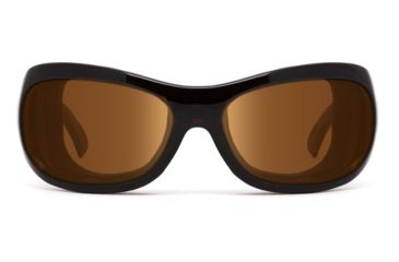 Image of 7Eye by Panoptix Womens AirShield Sedona Sunglasses, RX Ready, Ruby Fade Frame, SharpView Copper Lens, M-L 326442