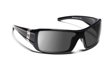 Image of 7eye 850644 Mason Rx Progressive Sunglasses Active Lifestyle Glossy Black Frames
