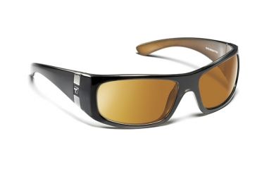 Image of 7eye 783344 Mens Shaka Rx Progressive Sunglasses Active Lifestyle Bronze Crystal Frames