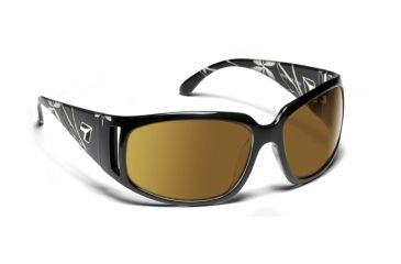 Image of 7 Eye Tina Etched Black Crystal 24 - 7 NXT Contrast Sunglasses 773228