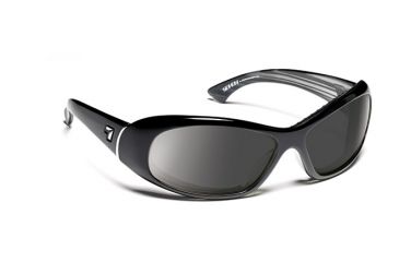 Image of 7Eye 560541 Women's Zephyr Bifocal Sunglasses Airdam Glossy Black Frames