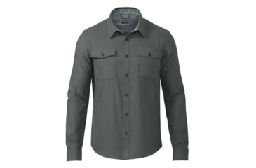 Image of KUIU Field Flannel Shirt - Men's, Gunmetal, 3XL, Cotton, Adult, Male, 7462077005982