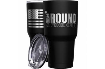 Image of Wethepeopleholsters.Com F Around &amp; Find Out Stainless Steel Tumbler, f-around-find-out-stainless-steel-tumbler