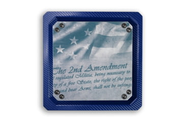 Image of Wethepeopleholsters.Com Blue Carbon Fiber EDC Dump Tray, blue-carbon-fiber-edc-dump-tray