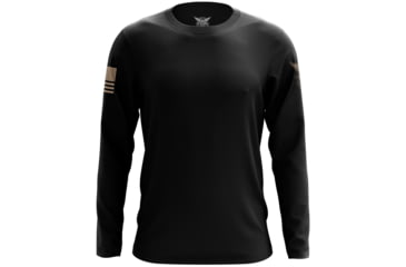 Image of We the People Holsters Basic - Black + Tan Long Sleeve Shirt 38C0AC71, 6590865342562