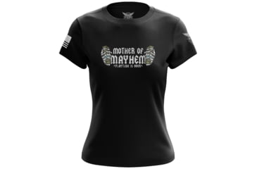 Image of Wethepeopleholsters.Com Mother of Mayhem Womens Short Sleeve Shirt, mother-of-mayhem-womens-short-sleeve-shirt