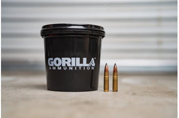 Image of Gorilla Ammunition .300 AAC Blackout 110 Grain Nosler Varmageddon Rifle Ammo, 160 Rounds, Copper, 160 Rounds, gpf-25306