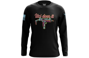 Image of We the People Holsters Uzi Does It Long Sleeve Shirt 2769114A, 6777486442594