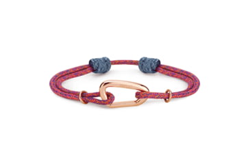 Image of 8BPLUS Handmade Noufaro Wristband For Climbers, Pink melange/Rose gold, 4-8cm diameter, Petite, Small, 502711