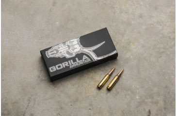 Image of Gorilla Ammunition .260 Remington 130 Grain Berger Tactical Match Rifle Ammo, 20 Rounds, Copper, 20 Rounds, gpf-237