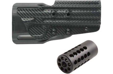 Image of .900in Trail-Lite Compensatpr Matte Black with Trail-Lite Holster High Black