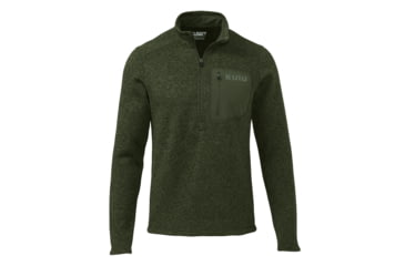 Image of KUIU Base Camp Pullover Sweater - Mens, Verde Green, 3XL, Adult, Male, 7477975220382