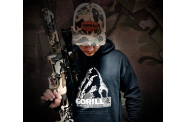 Image of Gorilla Ammunition Gorilla Ammo Premium Hoodie - Mens, Black, Small, gpf-116479