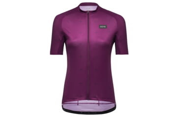 Image of GOREWEAR Daily Cycling Jersey Womens in Process Purple/Black Medium 8-10 Form fit 050F8928, 100936-BQ99-40