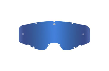 Image of Spy Optic Foundation Lens - Spy Optic - Smoke Dark Blue Mirror Motocross Goggles 8E566717, 155819