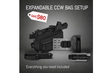 Image of 945 Industries Expandable CCW Bag Setup, BNL-MORPH-BN-ORG-T-L-TQ-PAD