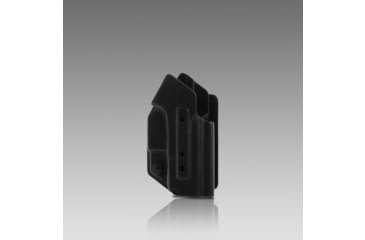 Image of 945 Industries KYDEX HOLSTER WITH VELCROR HOOK ATTACHMENT PANEL NO LIGHT/LASER BLACK, HOLSTER-KYDEX-VELCRO-NOLIGHT-BLACK