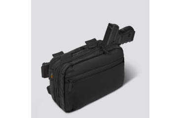 Image of 945 Industries MORPH "EXPANDABLE" CONCEALMENT BAG CORDURAR BLACK WITH KYDEX HOLSTER, BAG-MORPH-CORDURA-BLACK-XL-KYDEX-HOLSTER