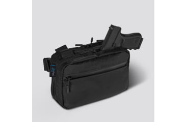 Image of 945 Industries MORPH X-PAC CONCEALMENT BAG X-LARGE BLACK WITH KYDEX HOLSTER, BAG-MORPH-XPAC-BLACK-XL-KYDEX-HOLSTER