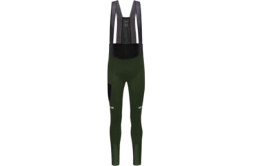 Image of GOREWEAR SPINSHIFT Thermo Cycling Bib Tights+ Mens in Utility Green 2XL Form fit E9C37FB0, 101085-BH00-XXL