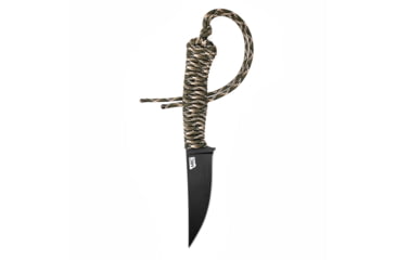 Image of Montana Knife Company Speedgoat 2.0 Fixed Blade Knives, 3.625 inch, 52100 Ball Bearing Steel, Fixed Blade, USA Paracord Handle, Forest Camo, 7.875 inch, MKC-000396