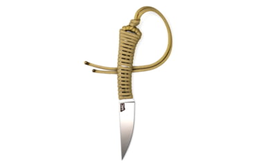 Image of Montana Knife Company Magnacut Mini-Speedgoat Fixed Blade Knives, 2.875 inch, Magnacut Stainless Steel, Fixed Blade, Paracord Handle, Olive, 6.75 inch, MKC-000368