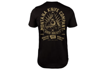 Image of Montana Knife Company MKC User Society Tee - Men's, Black/Gold, 3XL, MKC-000891