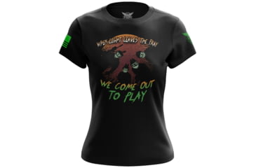 Image of Wethepeopleholsters.Com Come Out To Play Womens Short Sleeve Shirt, come-out-to-play-womens-short-sleeve-shirt