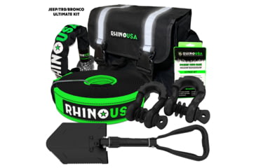 Image of Rhino USA JEEP/BRONCO/TRUCK Pro Recovery Kit B623BC50, JEEP-ULTIMATE