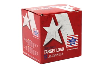 Image of PPU TRZ Trading Target Load Shotshells 12 ga 2-3/4 1-1/8 oz 1250 fps #8 25/ct 97A27680, OQCT13208