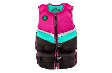Image of Body Glove Womens Overboard USCGA + TCA Ride PFD - Purple/Green 33C36AE3, S, PURPLE/GREEN, 22254W-PRPGRN-S