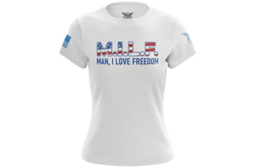 Image of We the People Holsters M.I.L.F. Womens Short Sleeve Shirt 63C3AFE5, 6726082134114