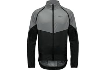 Image of GOREWEAR Phantom Cycling Jacket Mens in Lab Gray/Black XL Slim fit Windproof E899B86E, 100645-BF99-XXL
