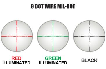 Image of NEW Leapers UTG 3-9x32 CQB Bug Buster Rifle Scope, 1in, Mil-Dot, w/ Rings &amp; Sunshade, Black, SCP-M392AOLWQ