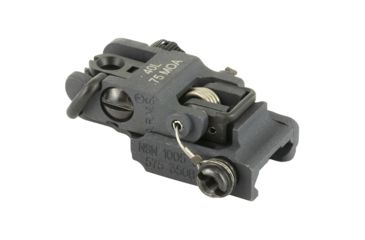 Image of A.R.M.S., Inc. Low Profile Top Mounted Deployable Rear Sight, Black, ARMS40L
