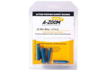 Image of A-Zoom 22 Win Mag Action Proving Dummy Rounds 6 per Pack