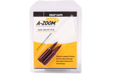 Image of A-Zoom 224 Valkryie Snap Cap, Red, 2 Pack, 12401