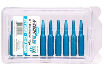 Image of A-zoom Metal Snap Cap Blue 6.5 Creedmoor 10-pack