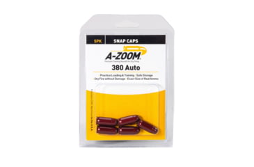Image of A-Zoom Precision Pistol Snap Caps - 380 Auto 5 per Pack