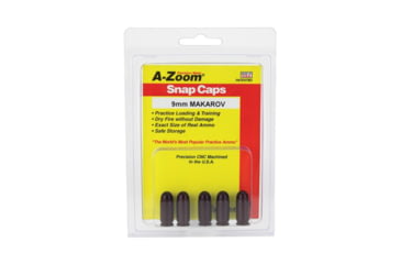 Image of A-Zoom Precision Pistol Snap Caps - 9mm Makarov - 5 per Pack