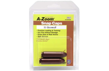 Image of A-Zoom Rifle Snap Caps, .50 Beowulf, 2 per Pack, 12302