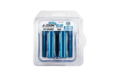 Image of A-Zoom Shotgun Snap Caps, 20 Gauge Shotshell, 5-Pack, Blue, 12313