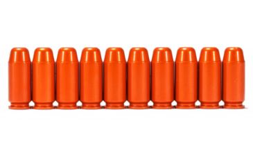 Image of A-Zoom Snap-Cap Training Rounds Pack, .40 Smith &amp; Wesson, 10 Pack, Orange, 15414