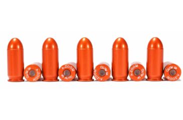 Image of A-Zoom Snap-Cap Training Rounds Pack, .45 Auto, 10 Pack, Orange, 15415