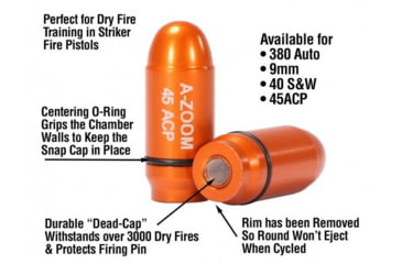 Image of A-Zoom StrikerCap, 45ACP, 5 Pack, 17104