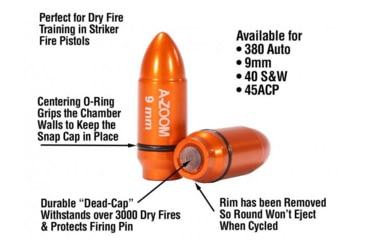 Image of A-Zoom StrikerCap, 9mm, 3 Pack, 17102