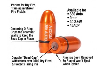 Image of A-Zoom StrikerCaps, 380 Auto, 2 Pack, 17101