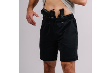 Image of Crucial Concealment Carrier Shorts 8 - Midnight Black DBBB9ED9, No Belt, S, FF004001