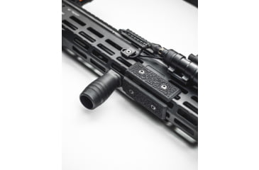 Image of A3 Industries +10 Degree Picatinny Mini Modular Vertical Foregrip - 2in Grooved Grip